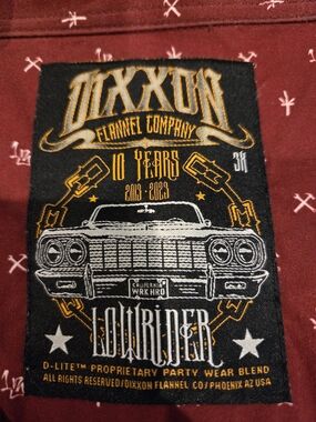 Dixxon Flannel Company Short-sleeve  "Lowrider"- Burgundy